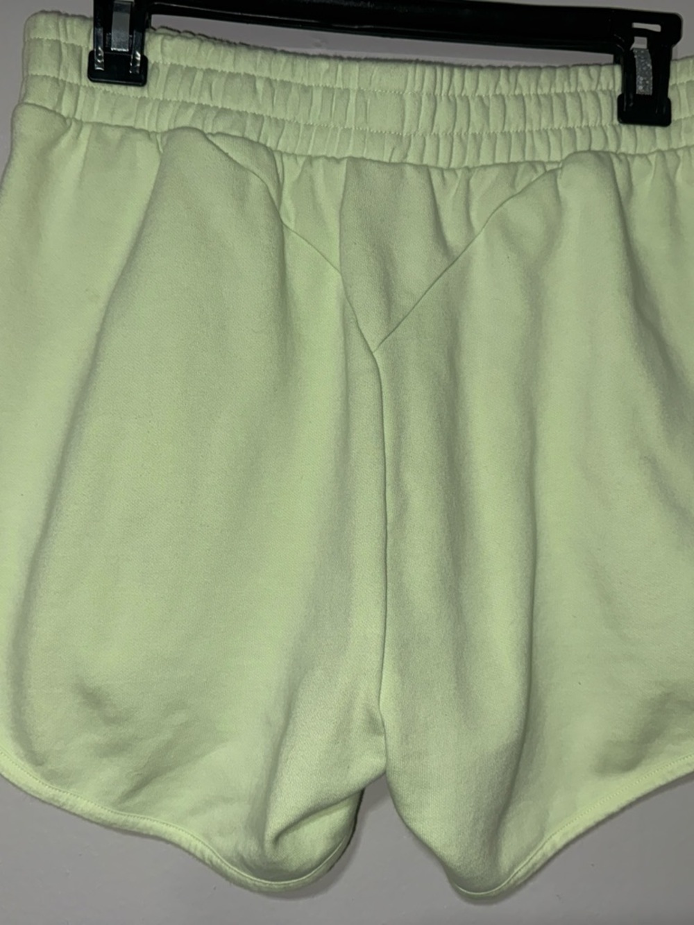 Gymshark Neon Lime High-Waist Athletic Shorts - Picture 3 of 4